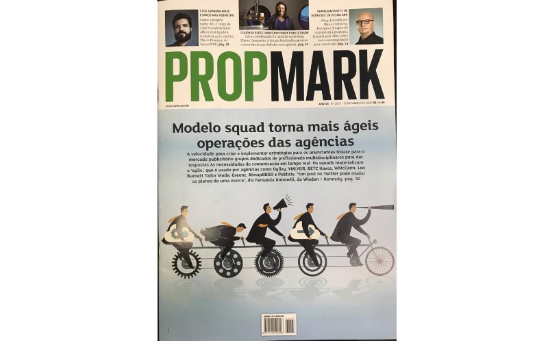 Jornal PropMark traz matéria especial sobre como a criatividade pode salvar a imagem do Brasil