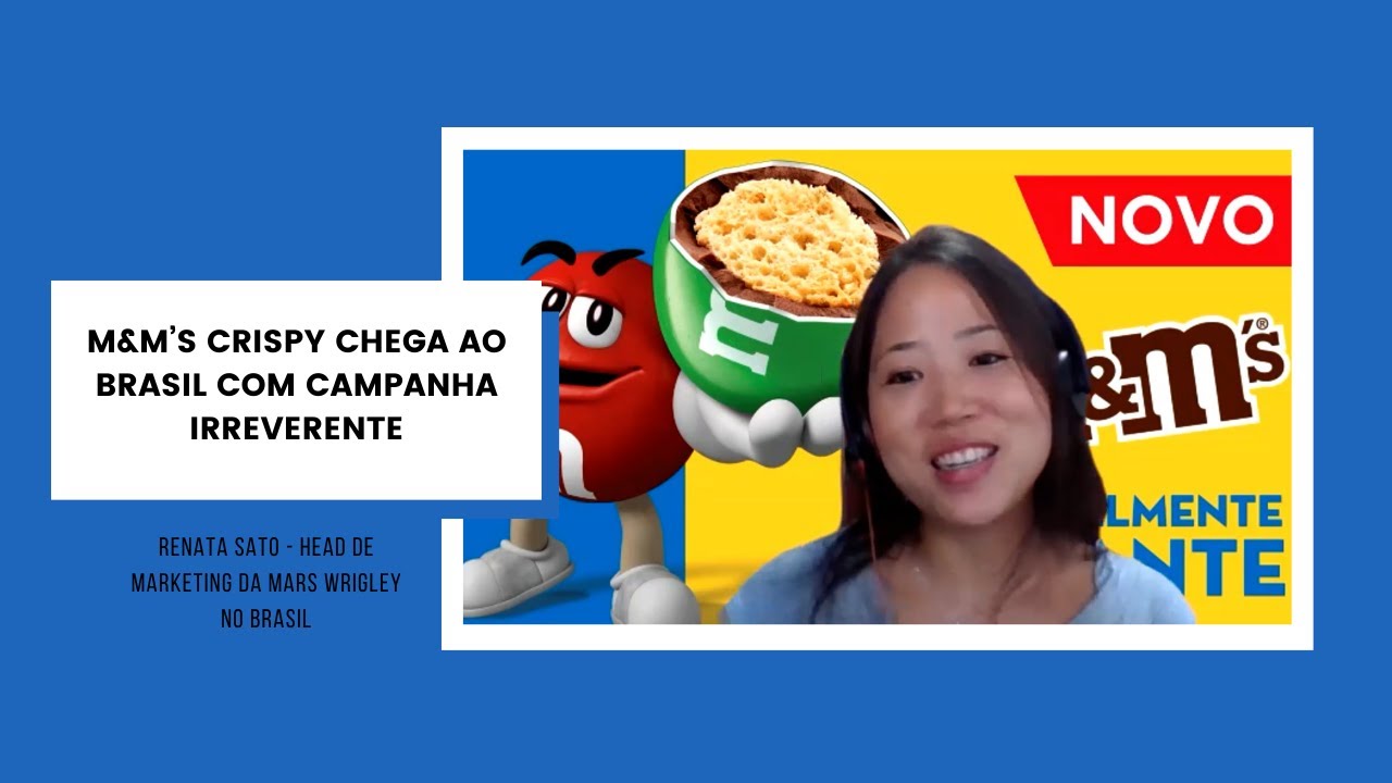 M&M’S Crispy chega ao Brasil com campanha irreverente