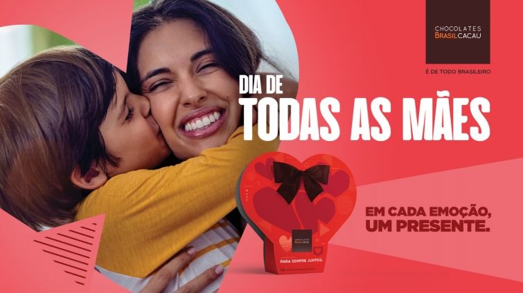 Brasil Cacau lança nova campanha para celebrar o Dia das Mães