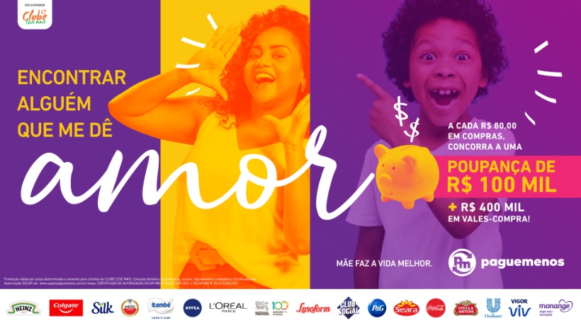 Agência Desafio cria campanha de Dia das Mães da Rede de Supermercados Pague Menos