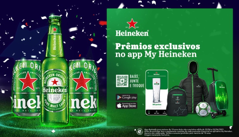 Heineken cria nova interface de contato com o consumidor e apresenta aplicativo “My Heineken”