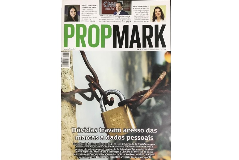 Jornal PropMark traz matéria especial sobre as dúvidas que travam o acesso das marcas a dados pessoais