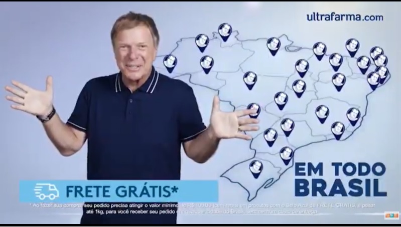 “Ultra Descontão”: Ultrafarma lança campanha com Ciro Bottini
