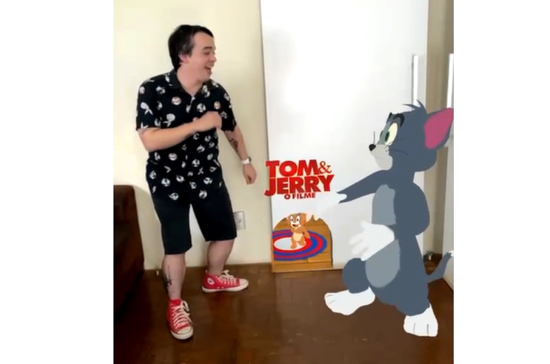 Ação da Warner Play leva Tom & Jerry para casa dos fãs com realidade aumentada