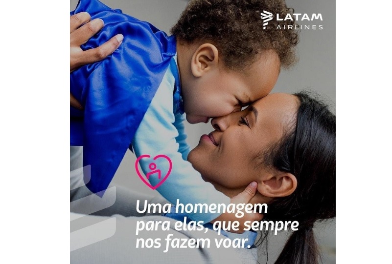 Mãe, você nos faz voar’: LATAM homenageia as mães em tempos de pandemia