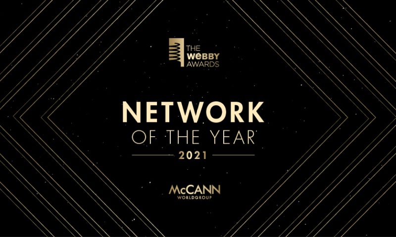 McCann Worldgroup é reconhecida como rede do ano no Webby Awards pelo 2º ano consecutivo