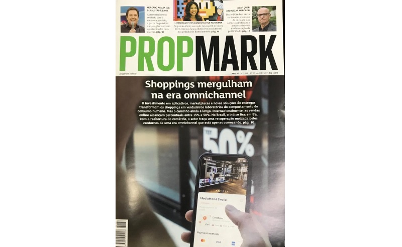 Jornal PropMark traz matéria especial sobre os shoppings na era omnichannel