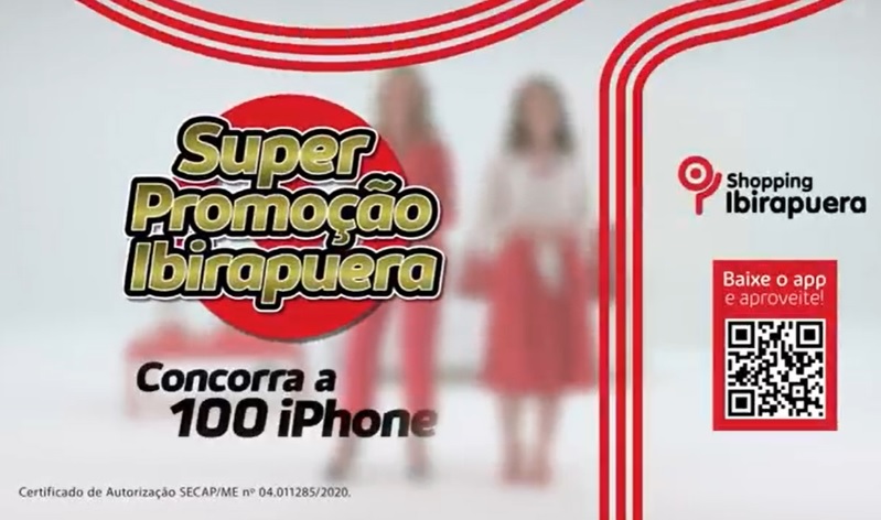 Shopping Ibirapuera sorteia 100 iPhones