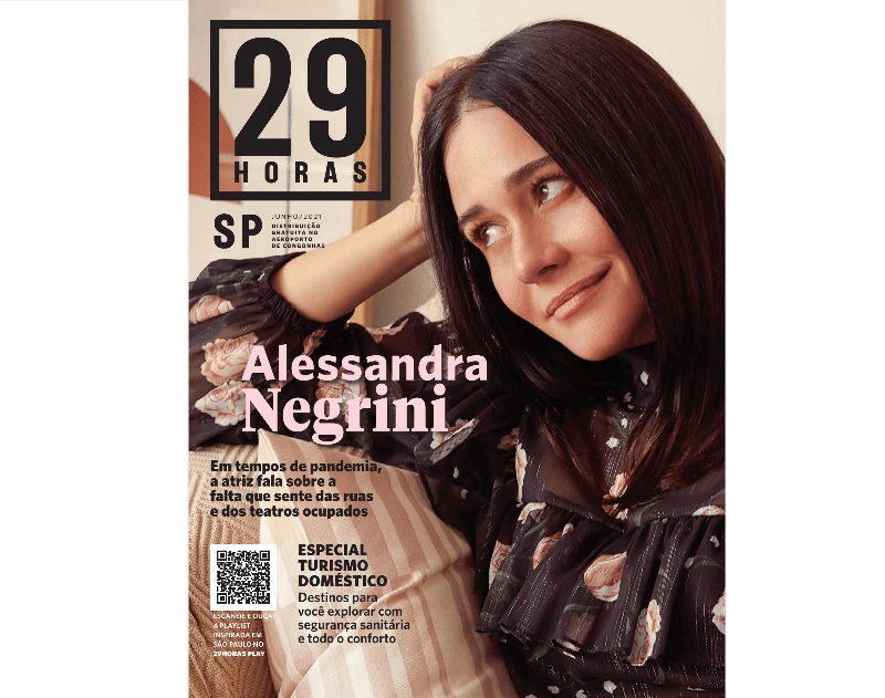 Paulo Betti, Alessandra Negrini e Kátia Barbosa são destaques da revista 29HORAS de junho