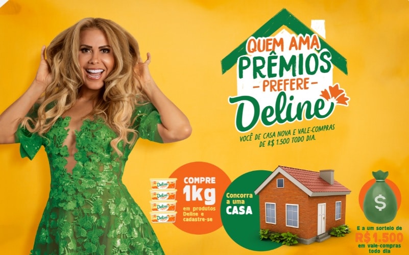 Joelma é embaixadora da campanha Deline que premiará consumidores diariamente
