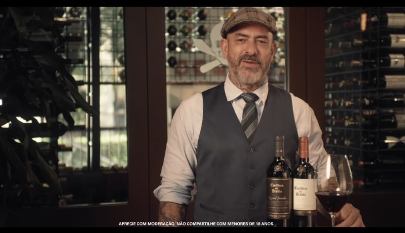 Henrique Fogaça é o novo parceiro da marca de vinho Casillero del Diablo