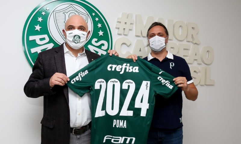 PUMA e Palmeiras renovam parceria até 2024