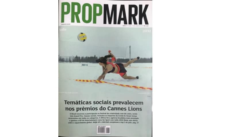 Jornal PropMark traz matéria especial sobre as temáticas sociais que prevaleceram em Cannes