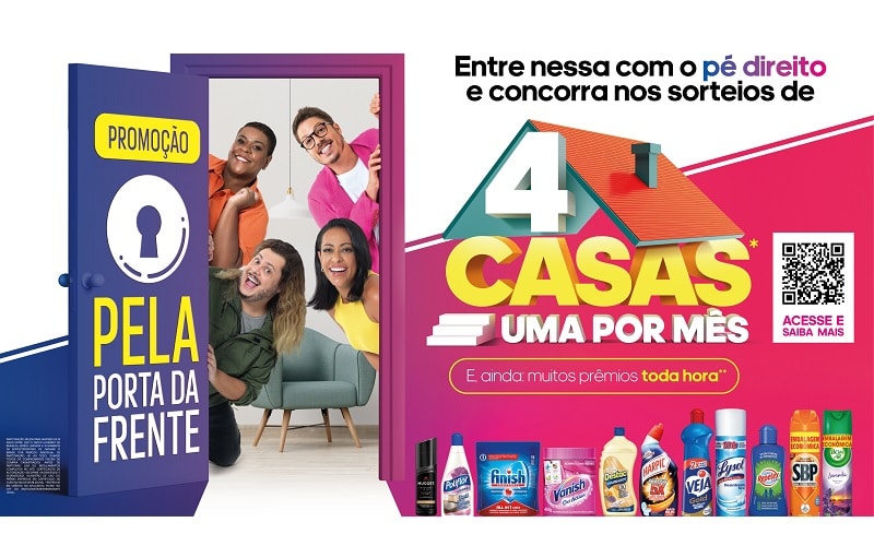 Grupo Reckitt Brasil lança campanha “Pela Porta da Frente”