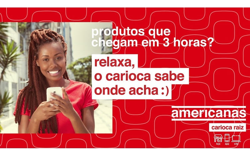 Americanas lança campanha “Relaxa, o carioca sabe onde acha”