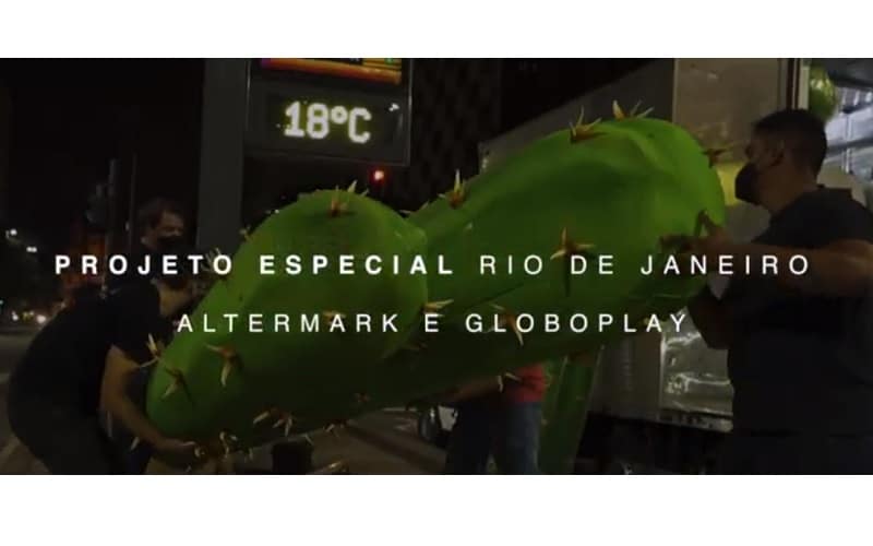 Campanha da Série de Juliette no Globoplay chega nas ruas do Rio de Janeiro