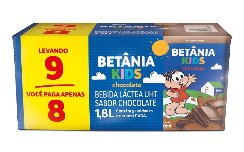 Betânia Kids lança produtos em embalagens econômicas e promocionais