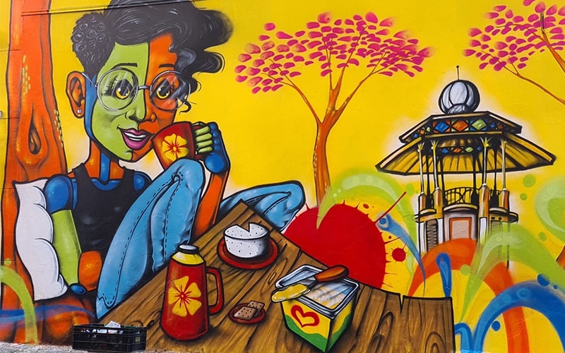 Qualy presenteia Uberlândia com arte que valoriza cultura local