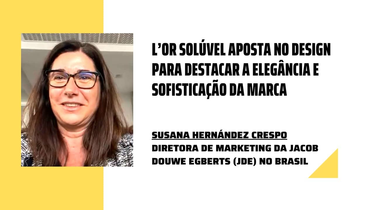 L’OR Solúvel aposta no design para destacar a elegância e sofisticação da marca