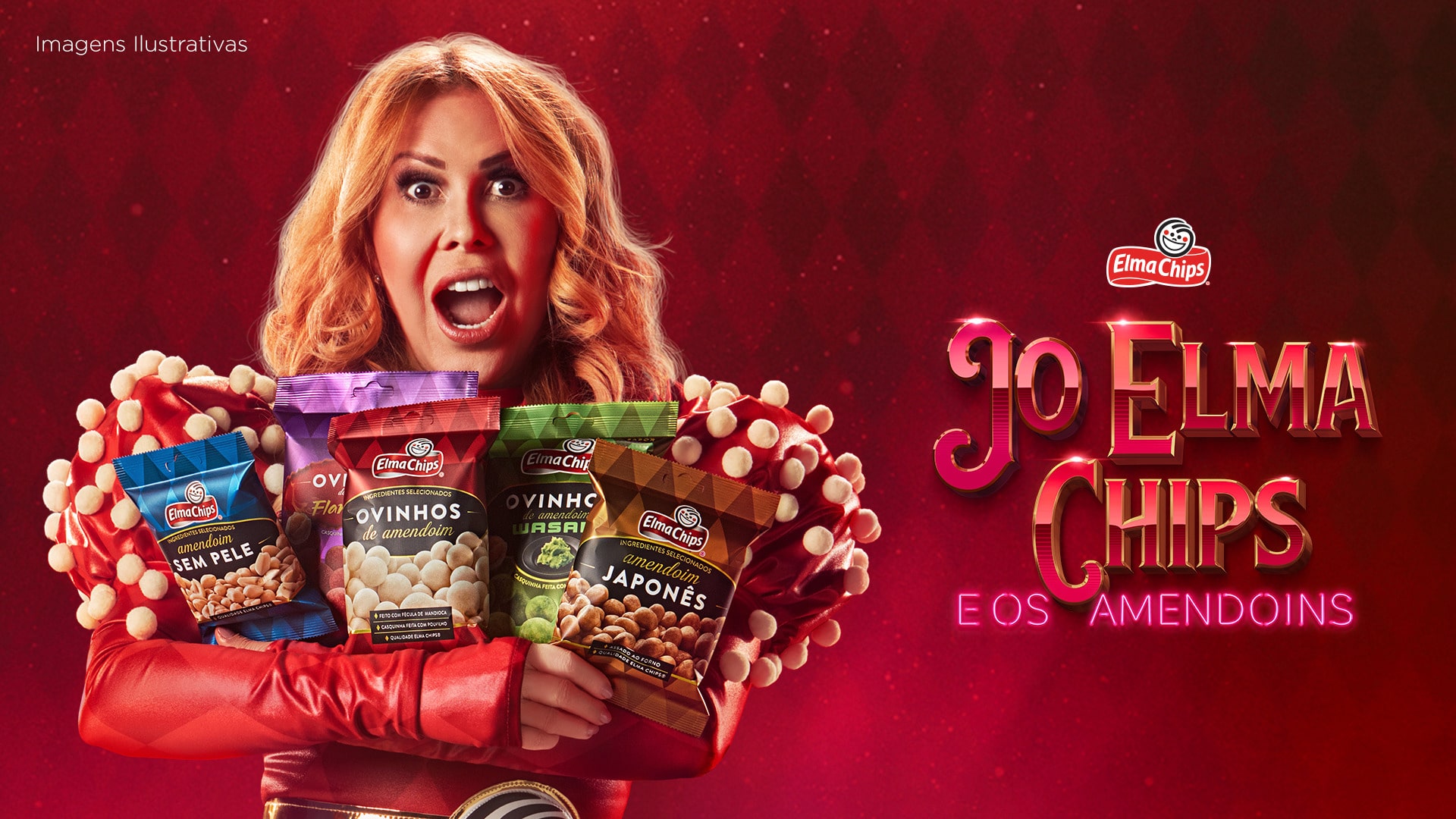 Elma Chips estreia campanha com Joelma e anuncia novos sabores