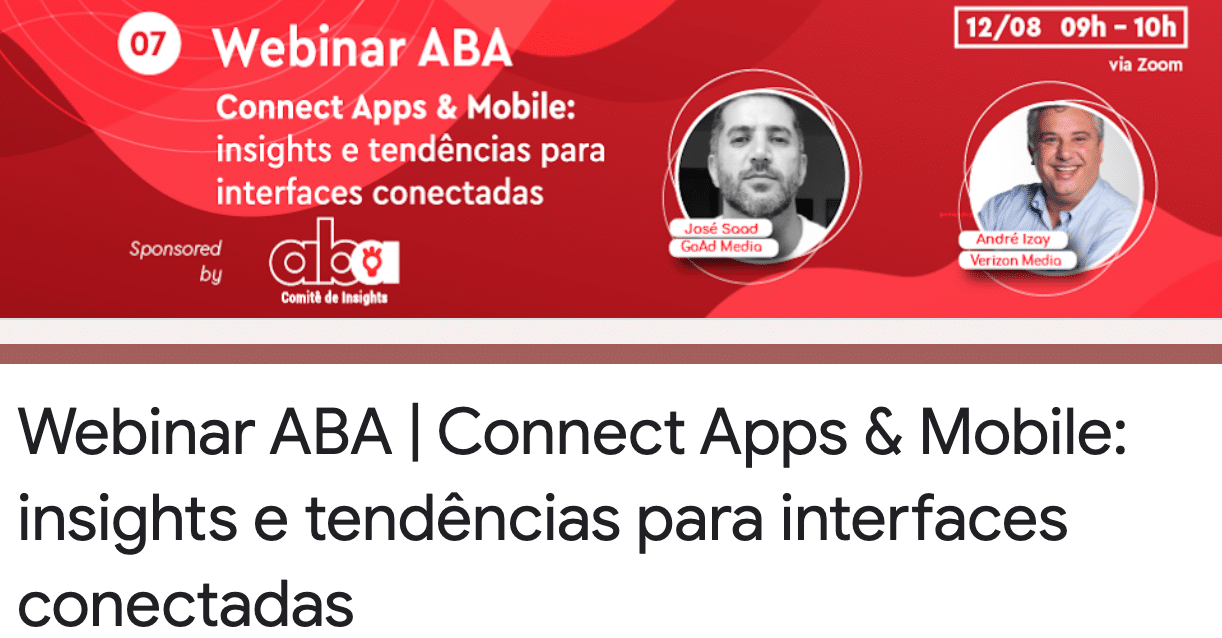 ABA promove webinar sobre indústria mobile e dos aplicativos