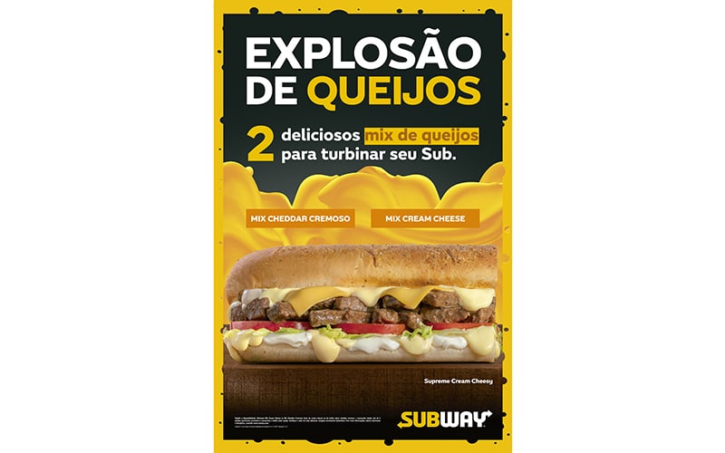 Subway lança campanha superlativa para apresentar seu maior produto