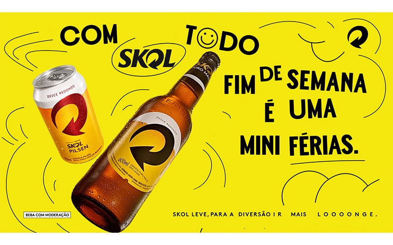 Skol quer transformar fim de semana dos brasileiros em miniférias