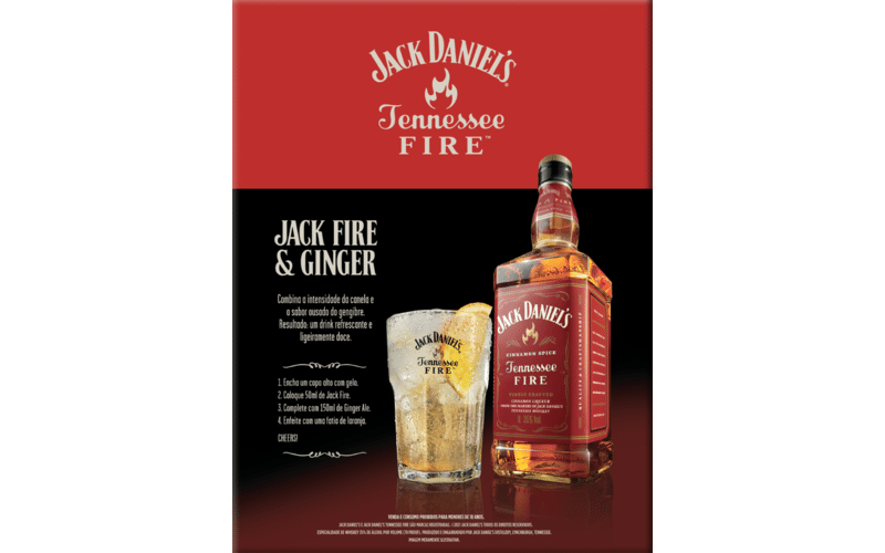 Jack Daniel’s anuncia o lançamento do novo pack de Jack Fire