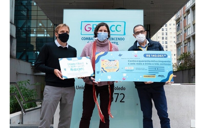 Pernambucanas promove ação beneficente ao Hospital do GRAACC