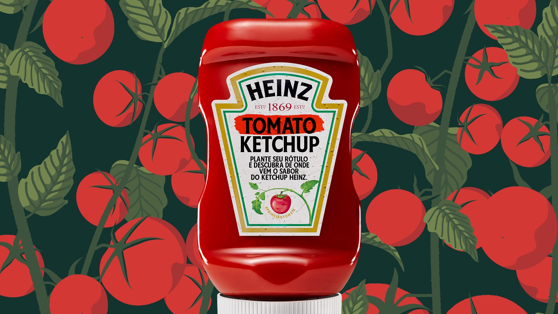 Heinz lança edição especial de ketchup com rótulo plantável