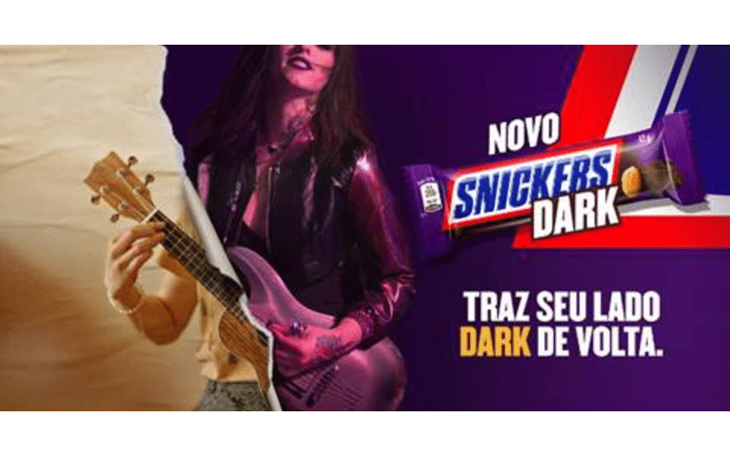 SNICKERS Dark convida consumidores a trazer seu “Lado Dark” de volta!