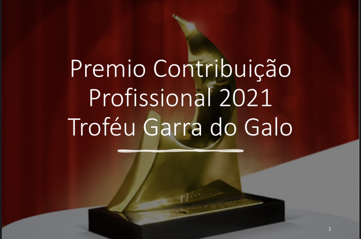 Prêmio Contribuição Profissional 2021 – Garra do Galo