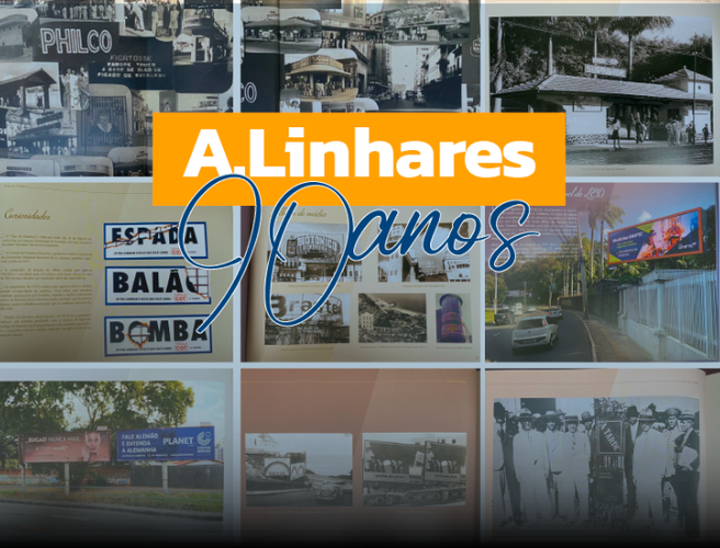 Empresa de Mídia Exterior A.Linhares comemora 90 anos