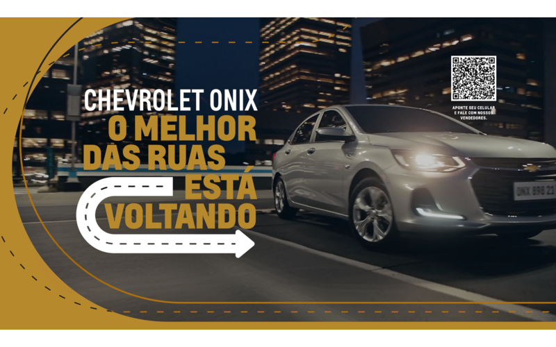 Chevrolet Onix destaca que o melhor das ruas está voltando