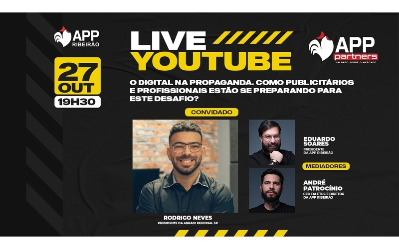 APP Ribeirão aborda publicidade digital em nova live