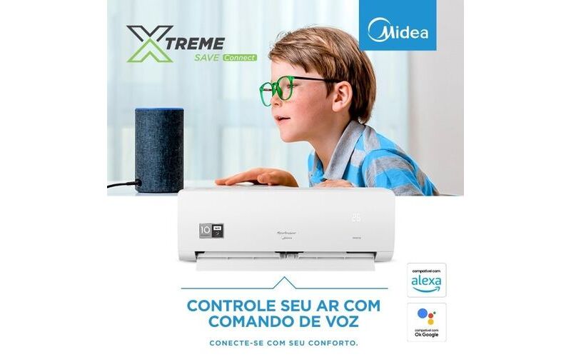 Midea lança nova campanha do Xtreme Save Connect