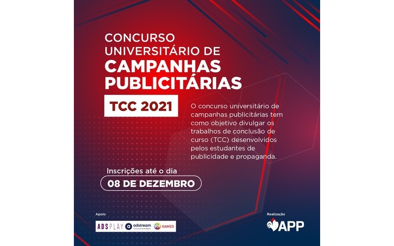 APP Brasil lança Concurso Universitário de Campanhas Publicitárias