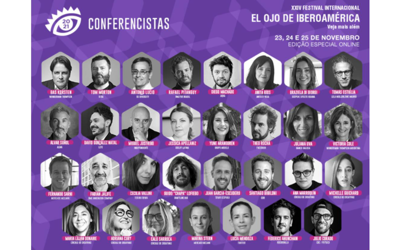 El Ojo Iberoamérica divulga conferencistas de sua edição 2021