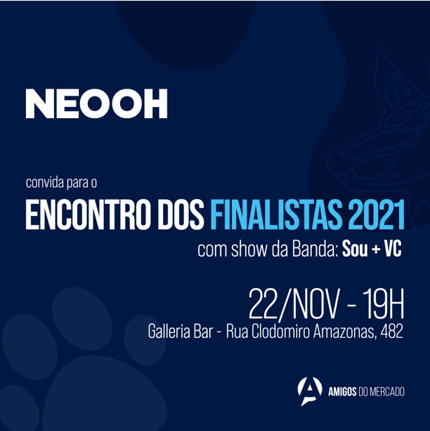 NEOOH  convida para o encontro dos finalistas 2021