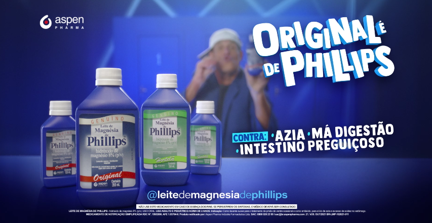Leite de Magnésia de Phillips lança nova campanha
