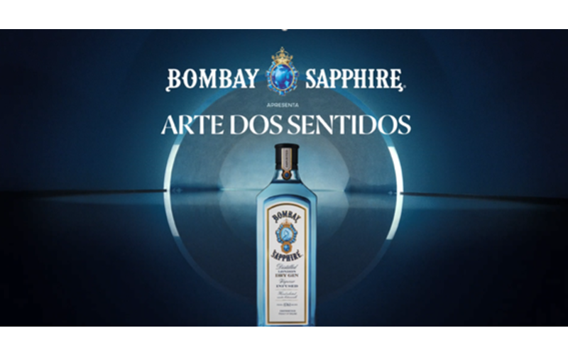 Gin Bombay Sapphire lança campanha “Arte dos Sentidos”