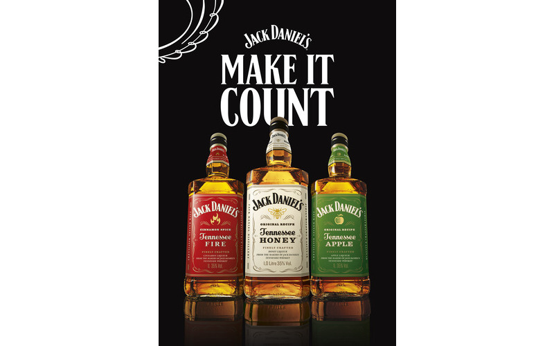 Jack Daniel’s engloba rótulos saborizados em campanha global