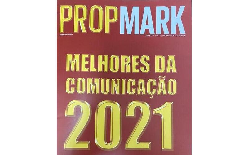 Revista PROPMARK lança Melhores da Cominicação 2021