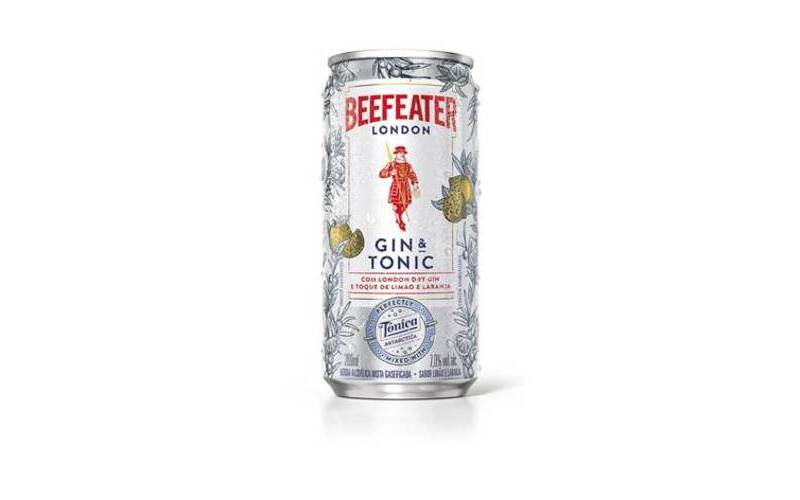Gin londrino com a Tônica traz o novo Beefeater G&T by Tônica Antarctica