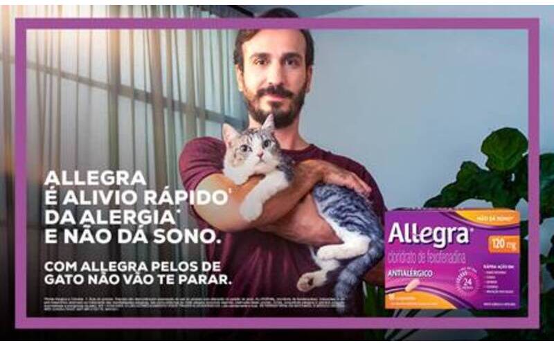 Allegra® fecha o ano com campanha na TV Record