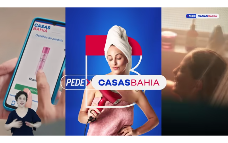 Casas Bahia lança campanha com foco em mix de produtos