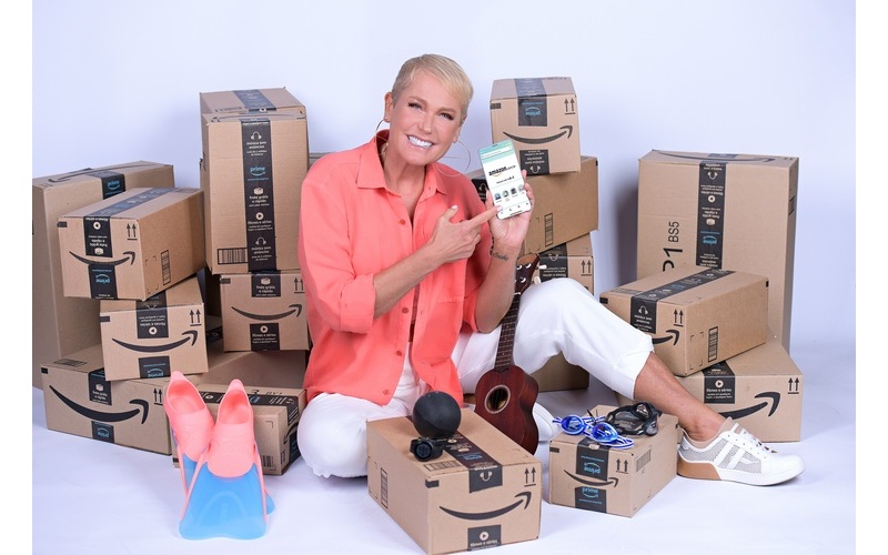 Xuxa protagoniza nova campanha de Amazon.com.br