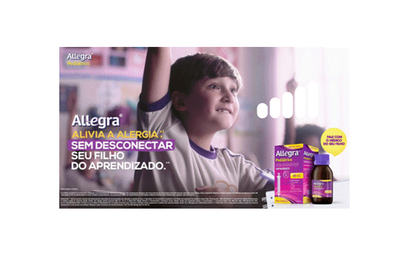 Allegra estreia sua campanha no primeiro bimestre de 2022