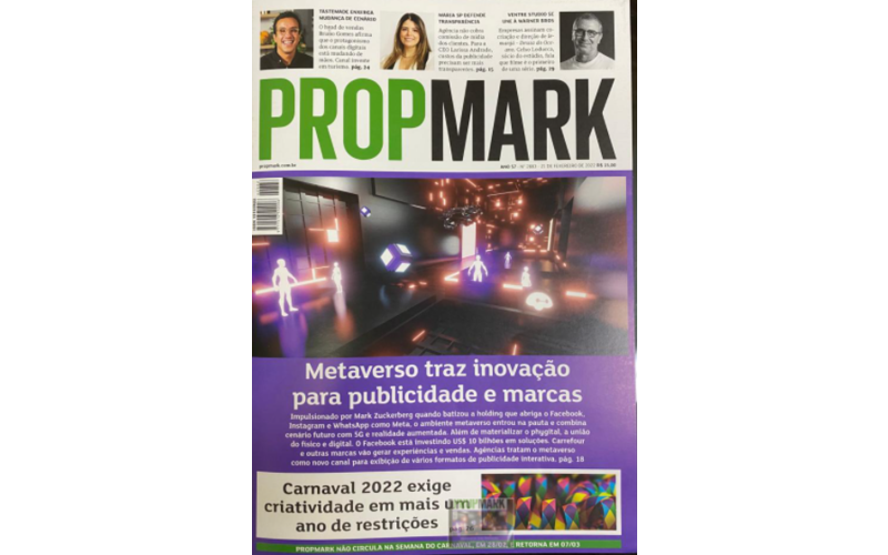 Propmark traz especial sobre Metaverso na edição dessa semana