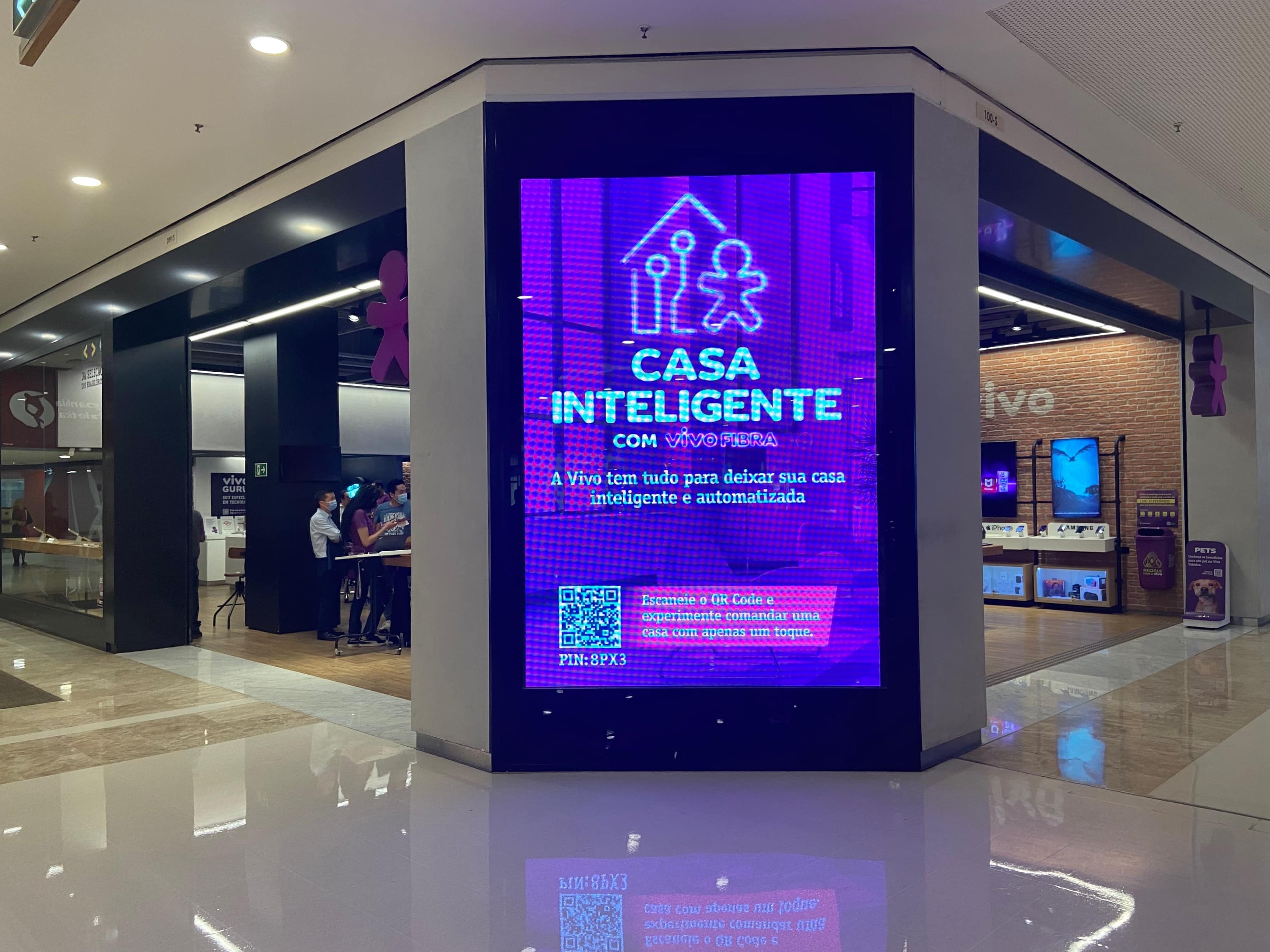 Vivo promove experiência virtual de “Casa Inteligente” em loja de São Paulo